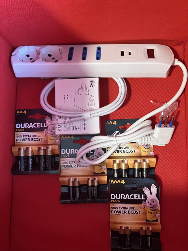 Multi USB and network cable