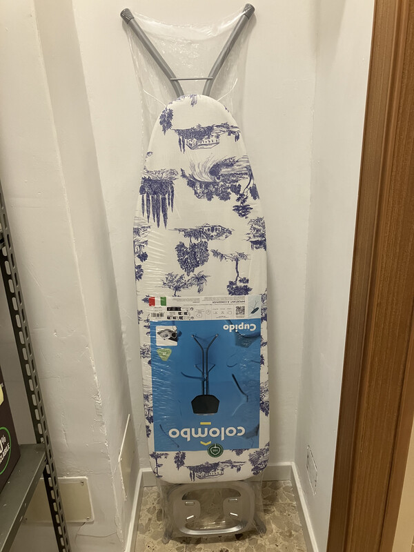 Ironing board in the storage room