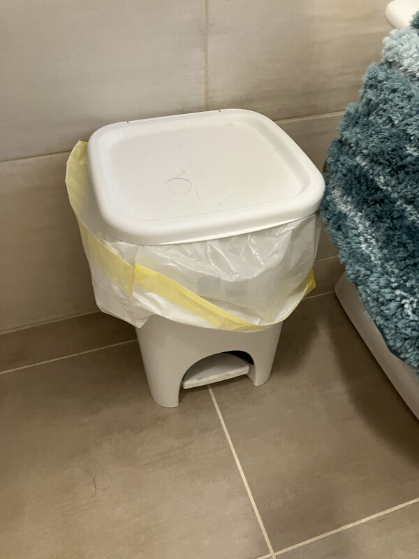 Bathroom bin